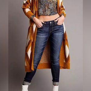 Buckle Black Skinny Jeans